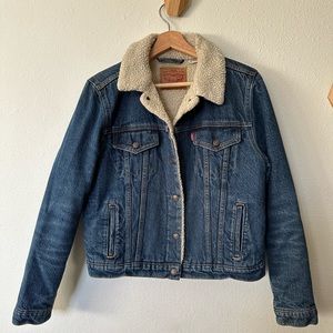 Levi’s Sherpa jean jacket - women